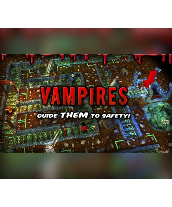 Vampires: Guide Them to Safety! Steam Key GLOBAL
